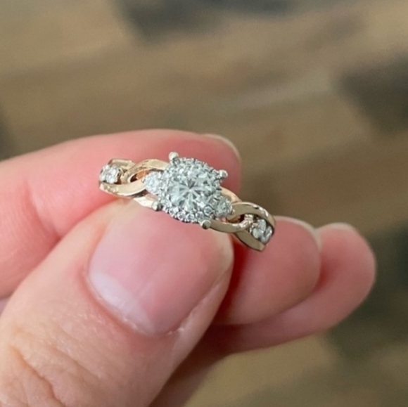 Beautiful Helzberg Diamonds 1 CT 14k Rose Gold Engagement Wedding… - Picture 7 of 15
